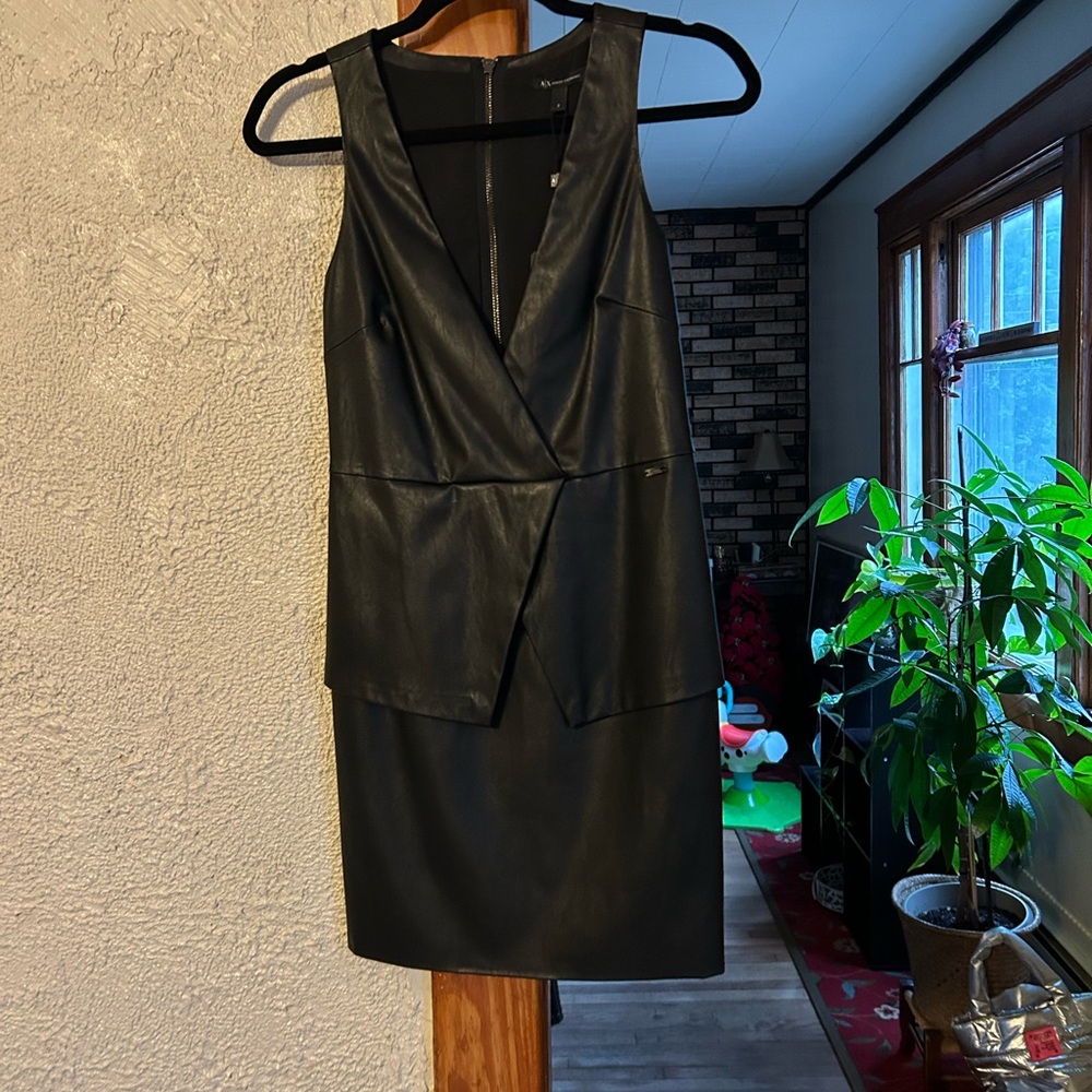 A/X Armani Exchange Sleek Black Dress